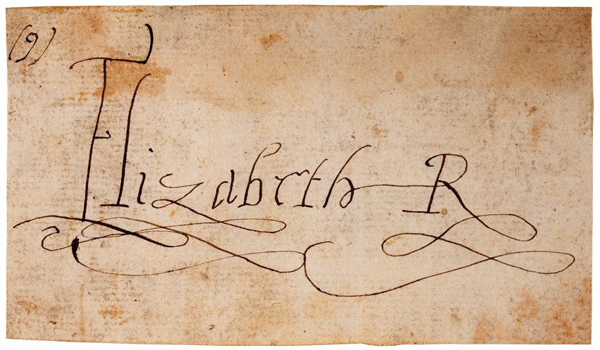 Signatures of 16th & 17th century England Image